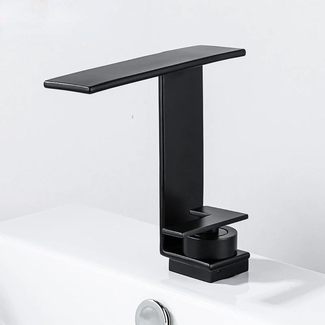 Torneira Misturador Monocomando de Cerâmica Para Banheiro com Acabamento Luxuoso