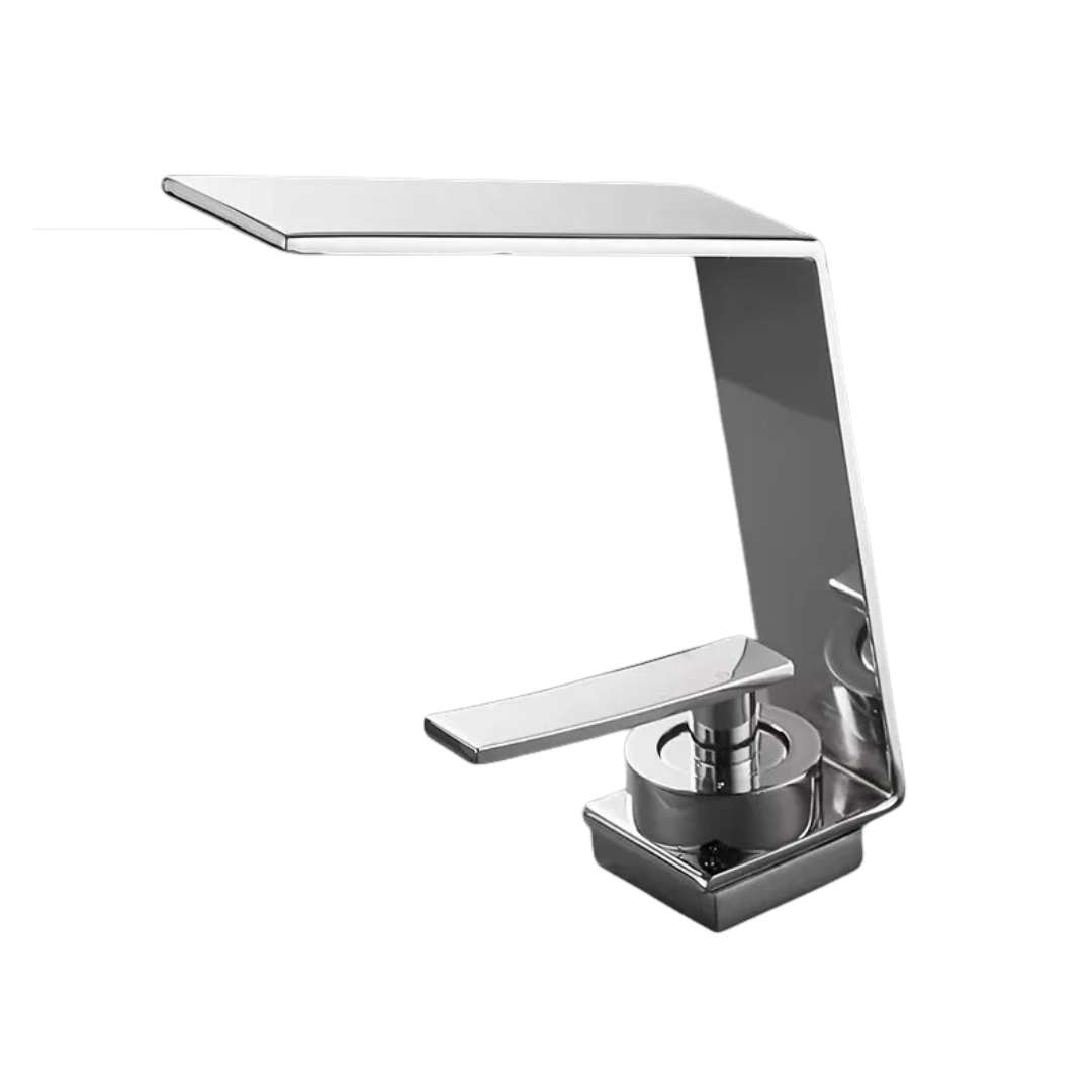 Torneira Misturador Monocomando de Banheiro Estilo Cascata Luxo