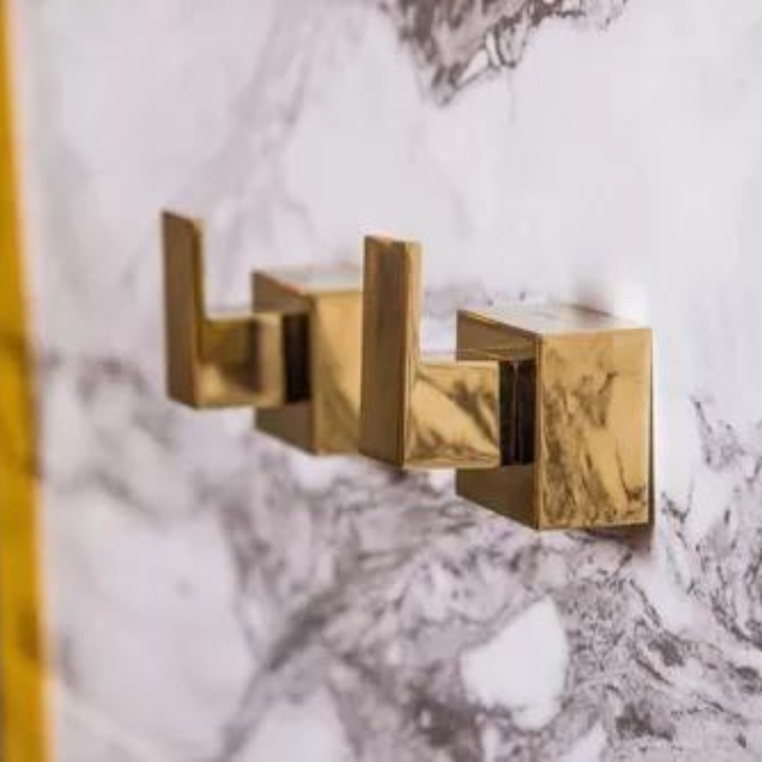 Acabamento Dourado para Registro 3/4' Inox Acessórios Banheiro035 Vitrine das Torneiras