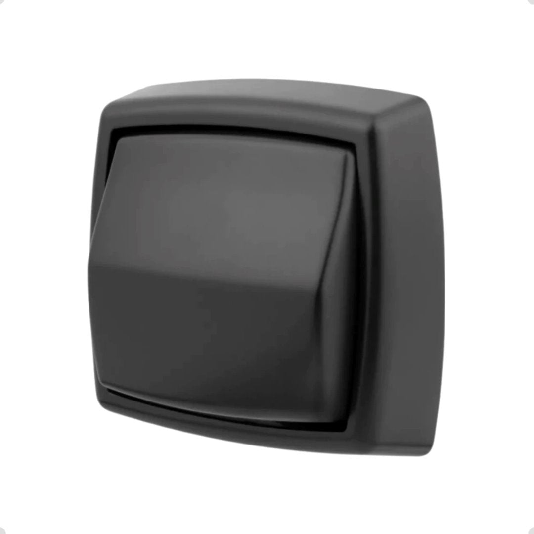 Acabamento Preto Fosco para Válvula de Descarga Hydra Acessórios Banheiro027 Vitrine das Torneiras