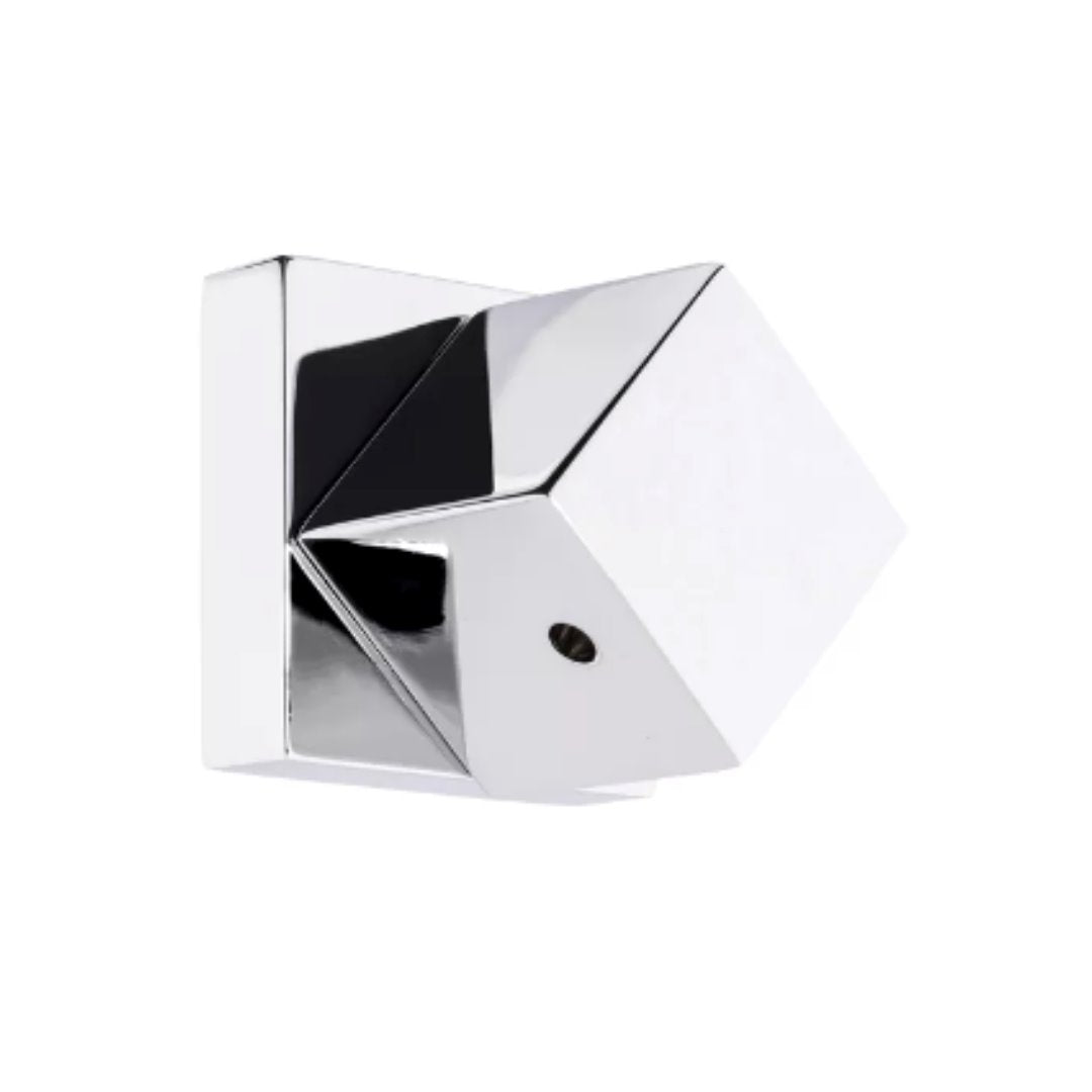 Acabamento Quadrado 100% Metal para Registros com Estrias Padrão Deca Cromado Banheiros e Lavabos051 Vitrine das Torneiras