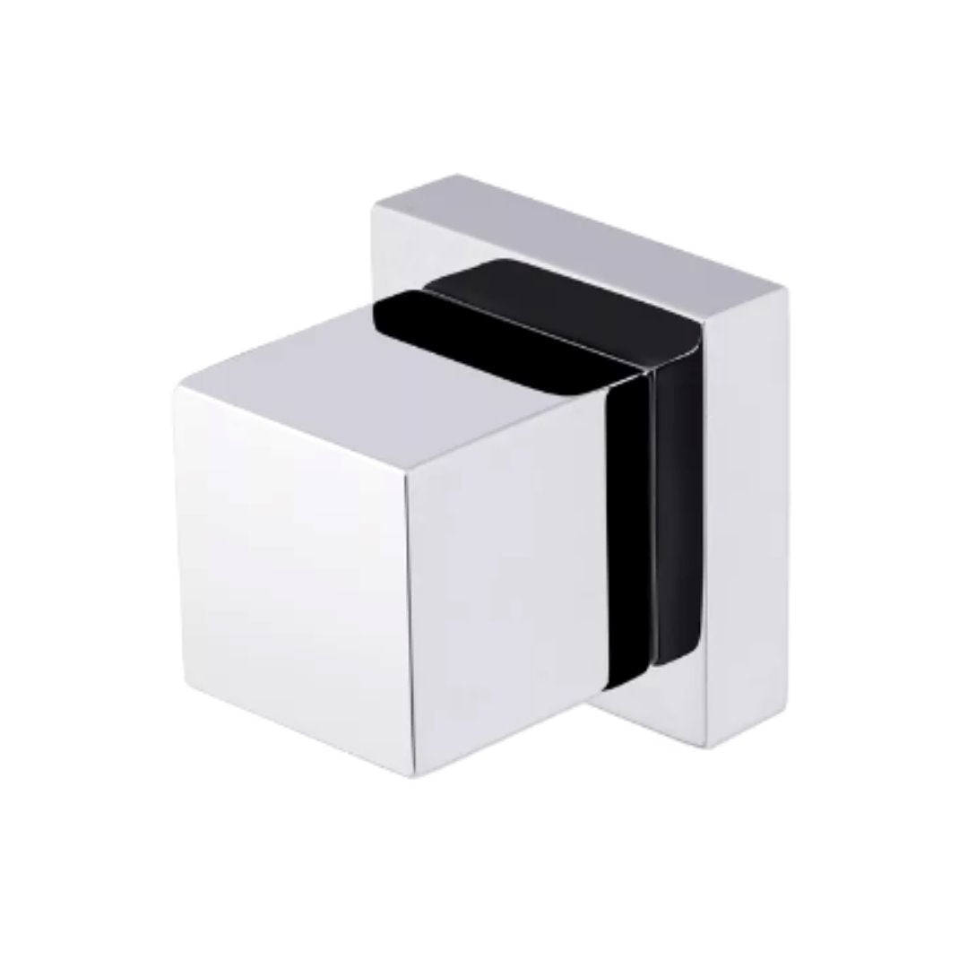 Acabamento Quadrado 100% Metal para Registros com Estrias Padrão Deca Cromado Banheiros e Lavabos051 Vitrine das Torneiras