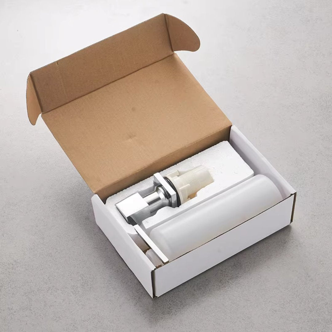 Dispensador de Sabão Líquido Latão 300ml Banheiros e Lavabos045 Vitrine das Torneiras