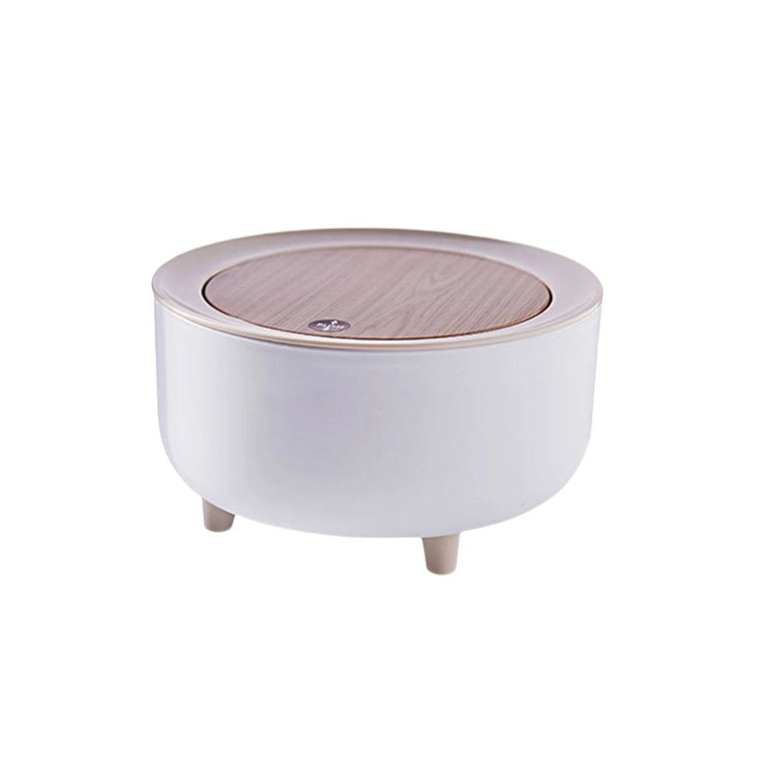 Ecobin Elegance: Lixeira Premium com Pedal e Tampa de Madeira Acessório003 Vitrine das Torneiras 2 Lts