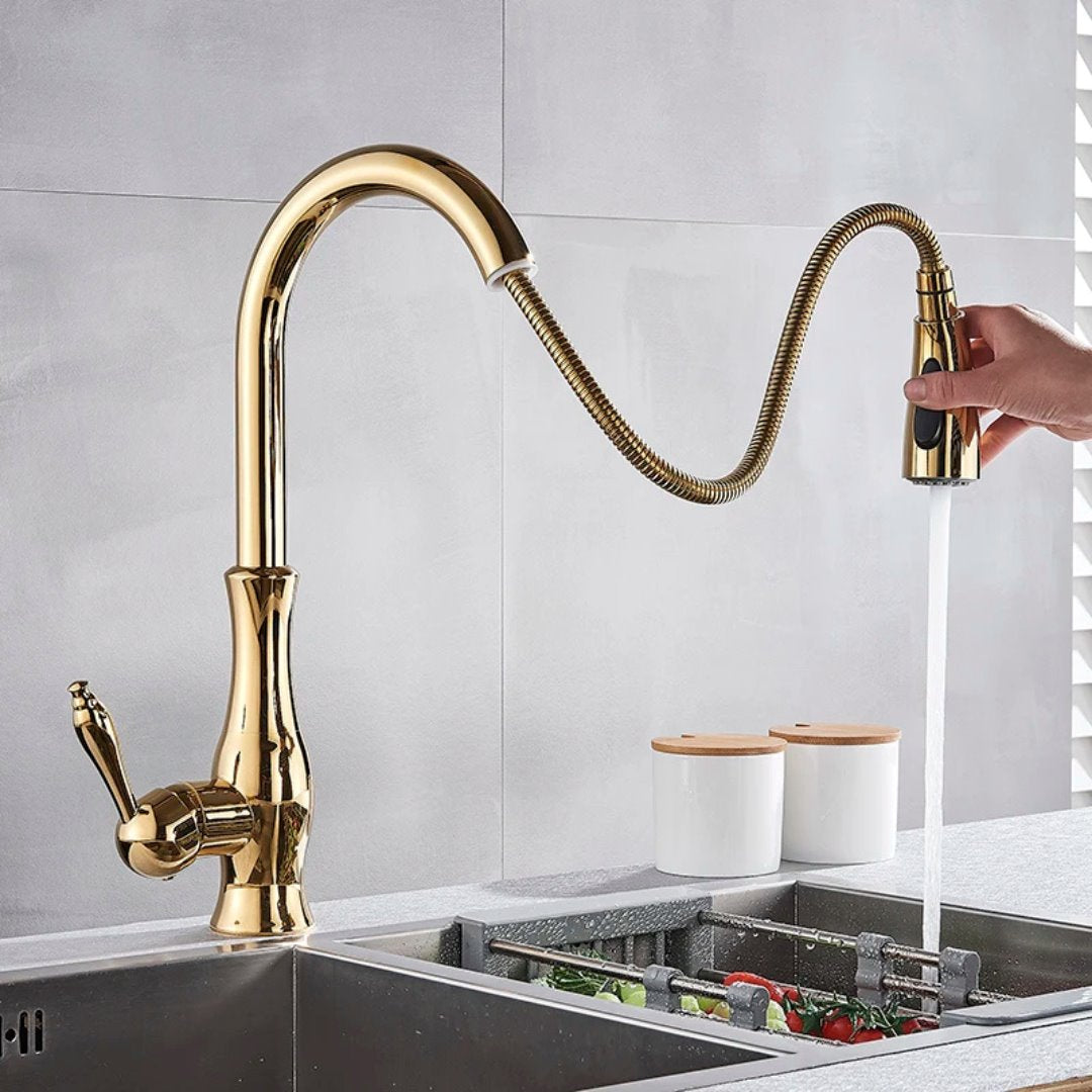 Giro Chef - Torneira de Cozinha com Design Moderno e Bica Flexível Cozinha012 Vitrine das Torneiras