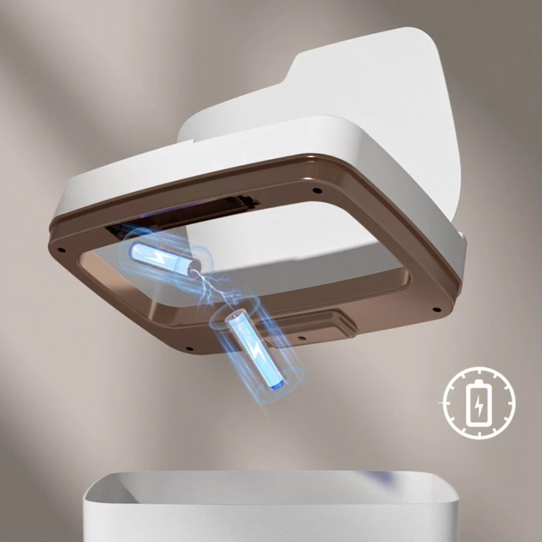 Lixeira Automática Sensor Touch 12 Litros - Cor Cinza Acessórios Banheiro038 Vitrine das Torneiras