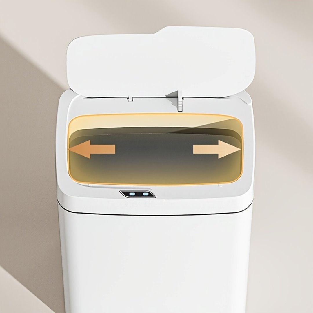 Lixeira Automática Sensor Touch 12 Litros - Cor Cinza Acessórios Banheiro038 Vitrine das Torneiras