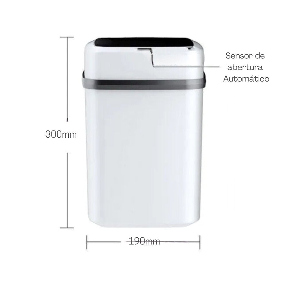 Lixeira Ecotouch Smart Deluxe – Alta Tecnologia e Sustentabilidade para seu Banheiro Acessório016 Vitrine das Torneiras