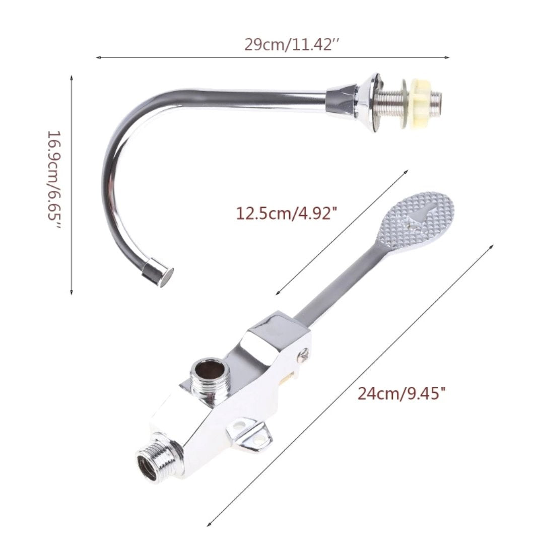 Torneira Acionada por Pedal Ootdty – Economia e Higiene para Ambientes Públicos Industrial001 Vitrine das Torneiras