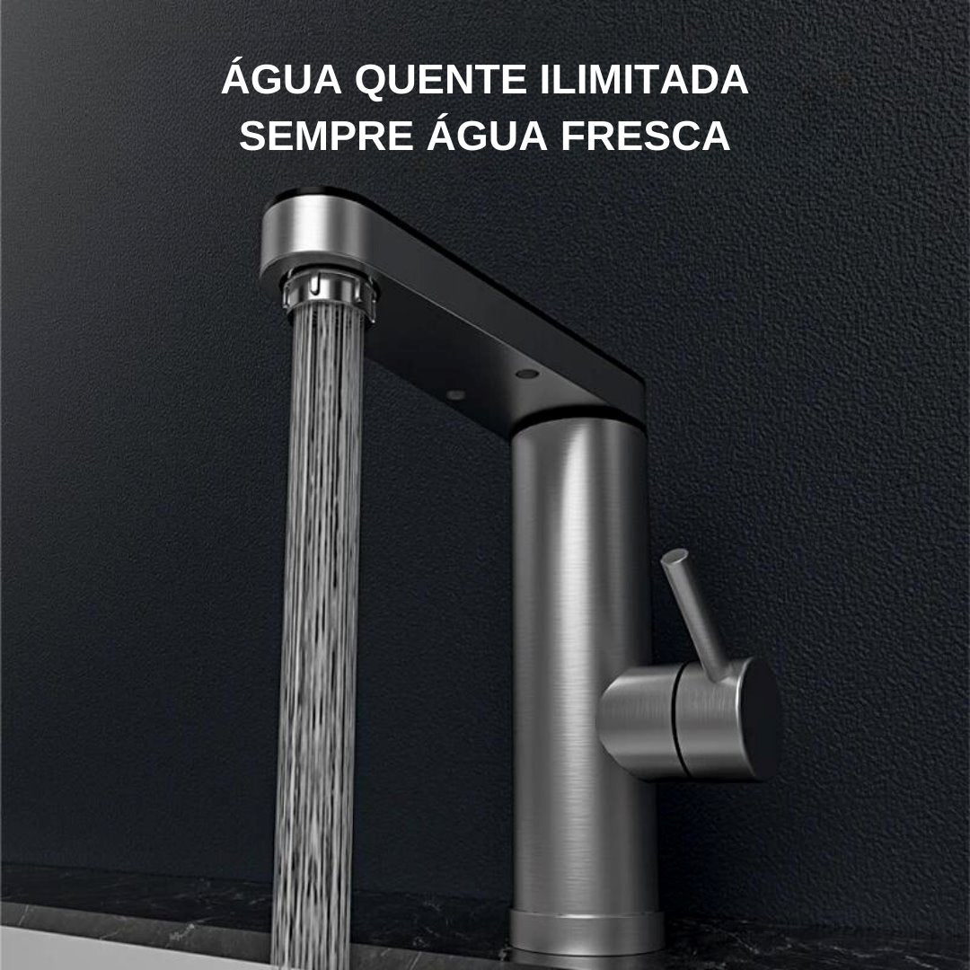 Torneira Aquecimento Instantâneo 220V Banheiros e Lavabos037 Vitrine das Torneiras