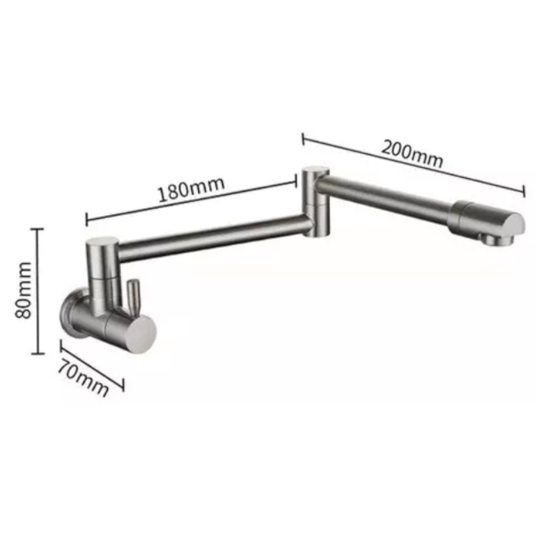 Torneira Articulada Monocomando - MasterFlow Cozinha e Área Gourmet040 Vitrine das Torneiras