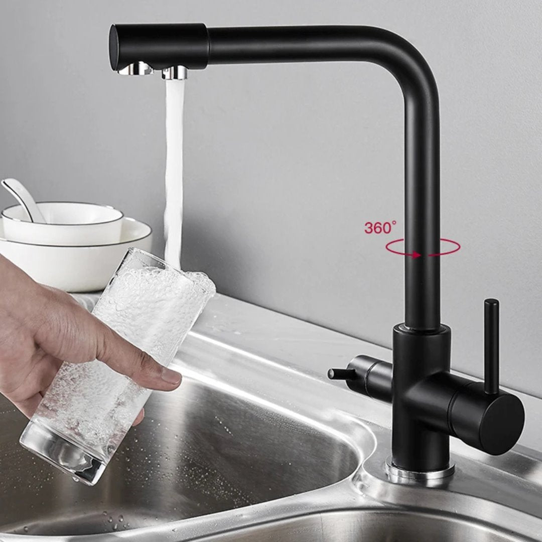 Torneira Cozinha Filtro 3 Vias 360° Quente/Fria Cozinha e Área Gourmet046 Vitrine das Torneiras