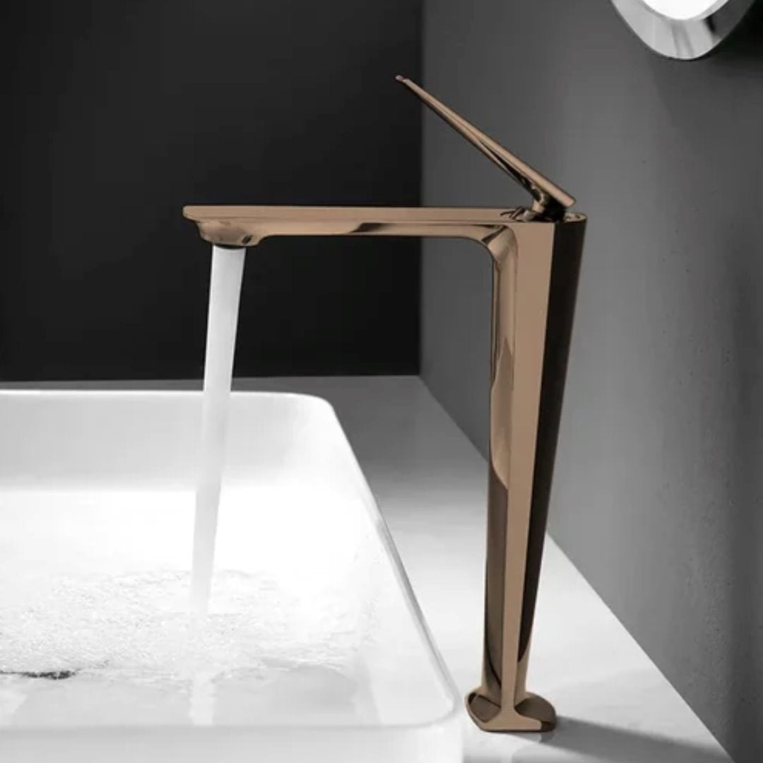 Torneira de Bacia com Misturador de Água e Quente Fria Rose Banheiros e Lavabos083 Vitrine das Torneiras