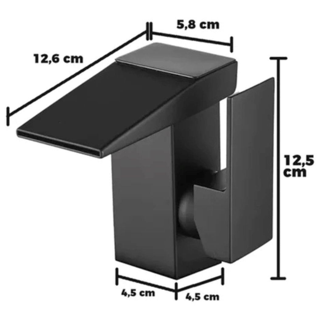 Torneira de Banheiro Misturador Monocomando com Sensor de Temperatura Banheiros e Lavabos023 Vitrine das Torneiras