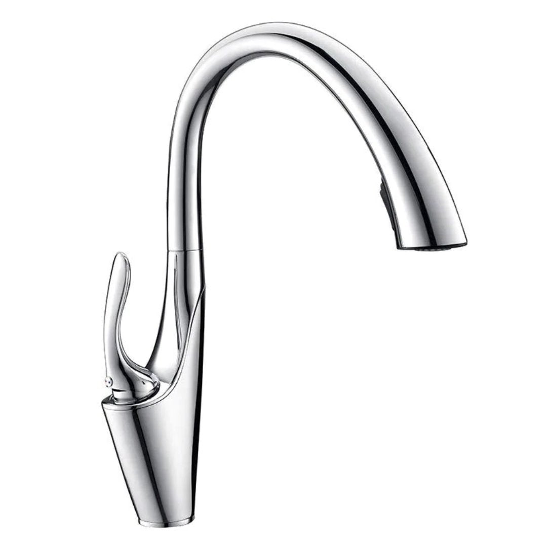 Torneira de Cozinha Monocomando com Jato Retrátil Cromado Cozinha e Área Gourmet052 Vitrine das Torneiras