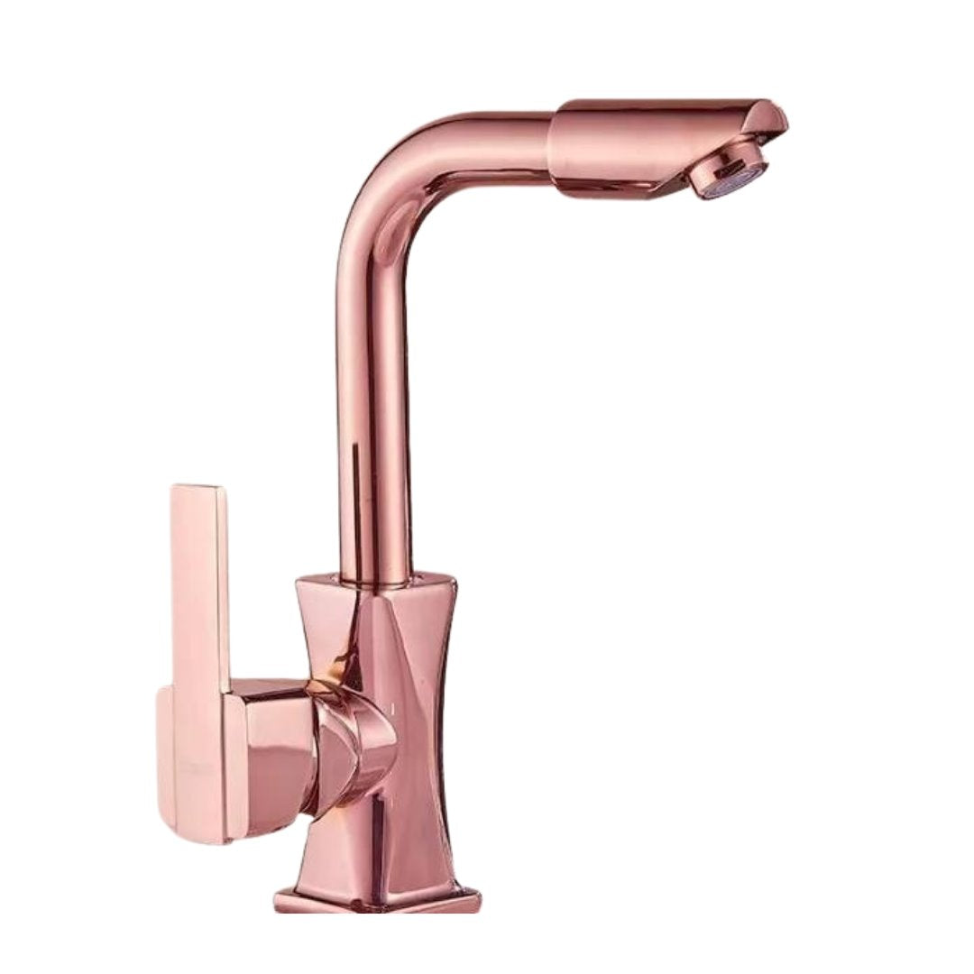 Torneira de Luxo Para Banheiro Quente e Fria com Unipunho Rose Banheiros e Lavabos109 Vitrine das Torneiras