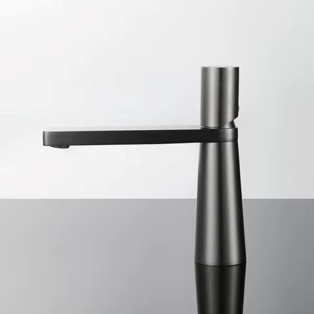 Torneira Elegance Steel - Cinza Escovado Banheiros e Lavabos196 Vitrine das Torneiras