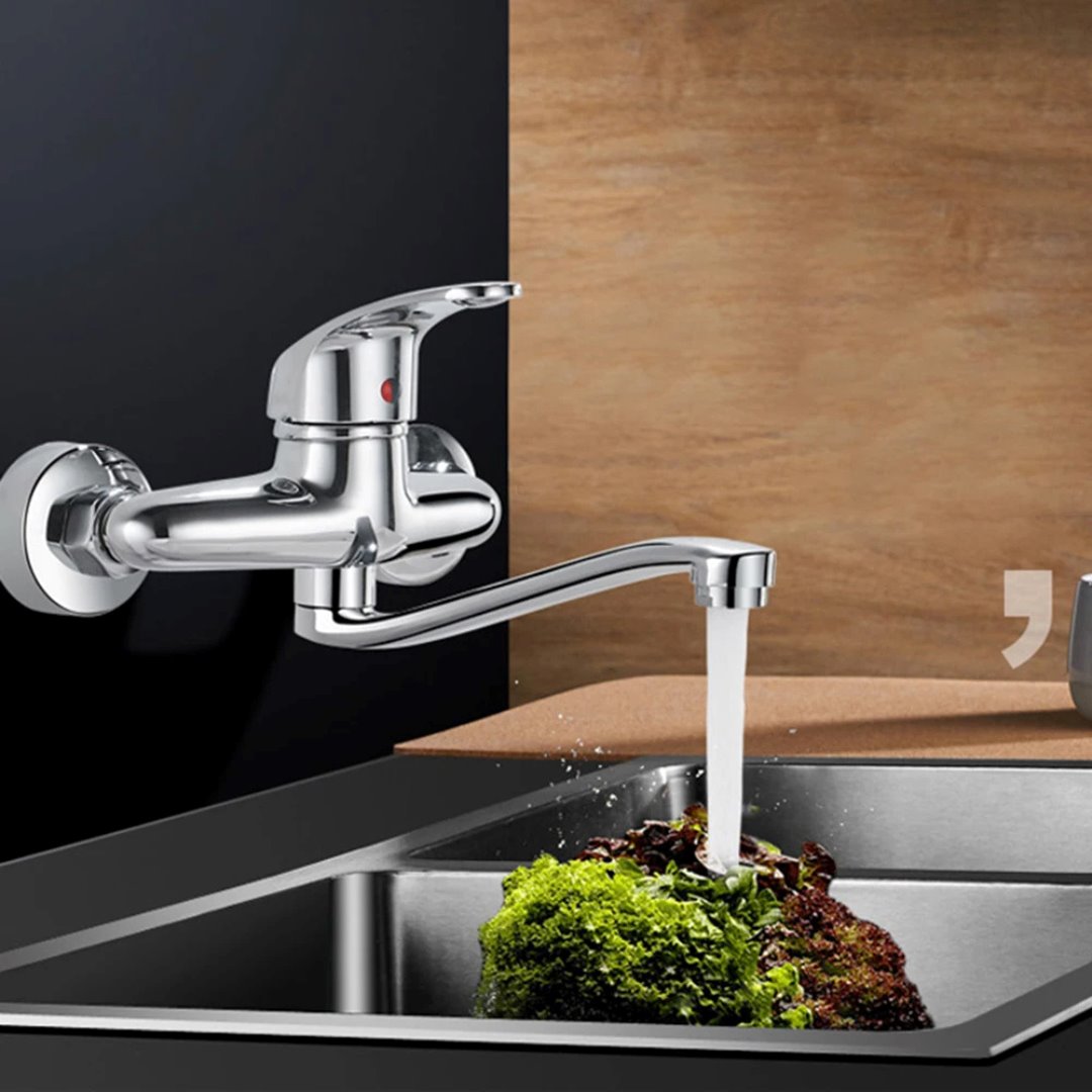 Torneira FlexAlum 360°: Controle Duplo e Durabilidade Premium Cozinha010 Vitrine das Torneiras