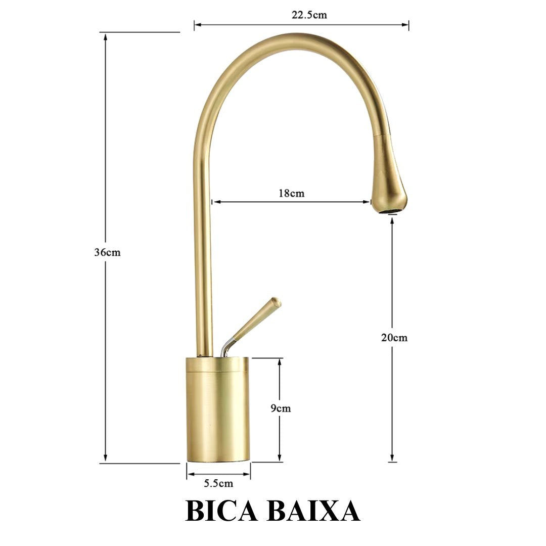 Torneira Misturador Monocomando Elegance MixControl Banheiros e Lavabos003 Vitrine das Torneiras