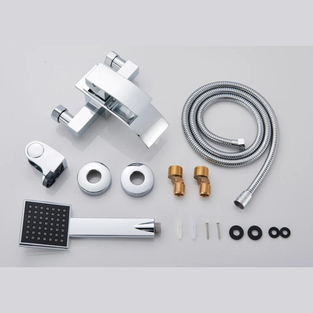 Torneira Monocomando Cascata para Banheiro com Ducha - Cromada Banheiros e Lavabos070 Vitrine das Torneiras