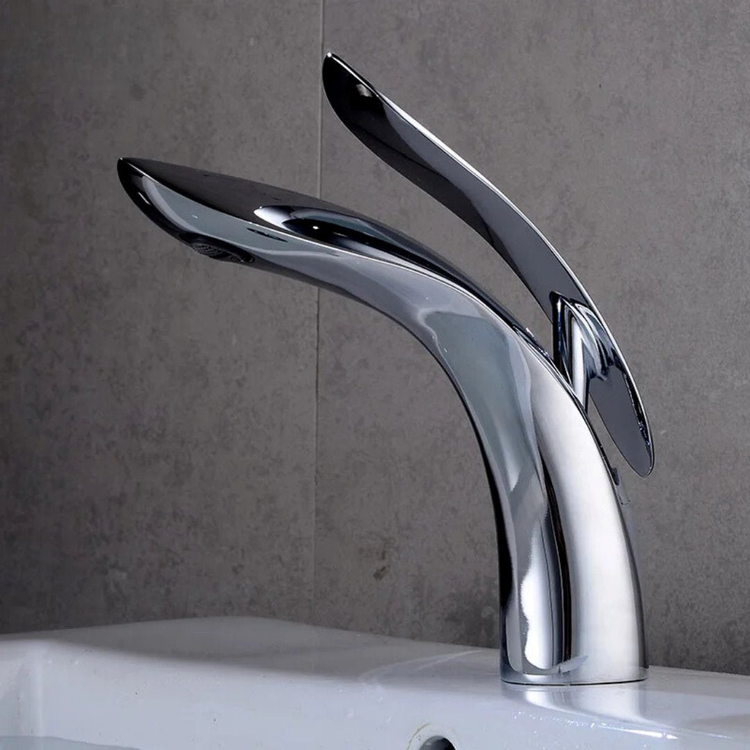 Torneira para Banheiro Monocomando com Design Luxo Cromada Banheiros e Lavabos134 Vitrine das Torneiras