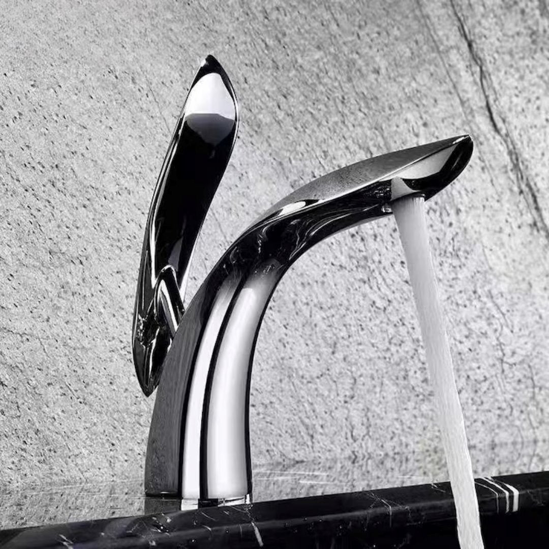 Torneira para Banheiro Monocomando com Design Luxo Cromada Banheiros e Lavabos134 Vitrine das Torneiras