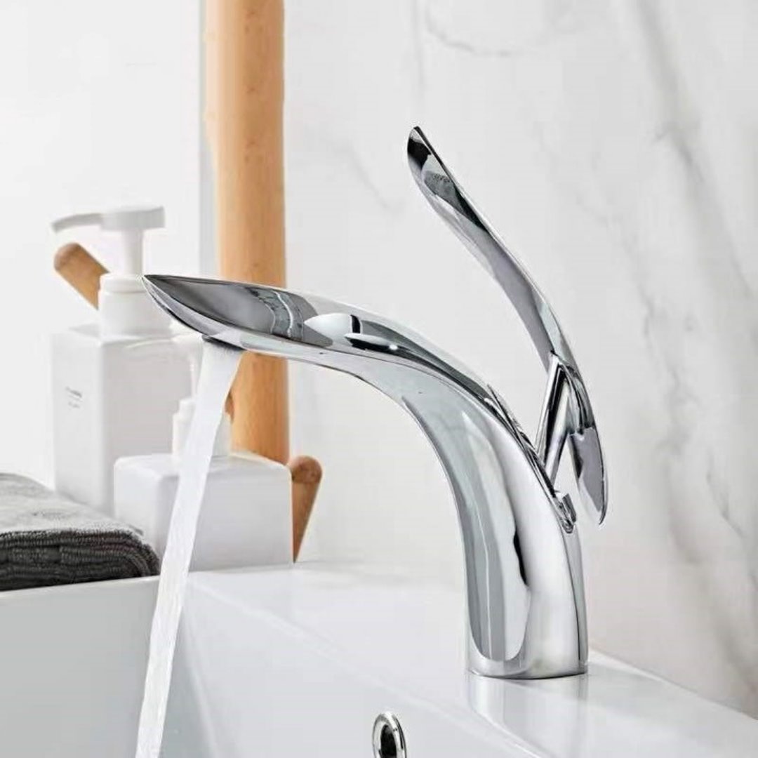 Torneira para Banheiro Monocomando com Design Luxo Cromada Banheiros e Lavabos134 Vitrine das Torneiras
