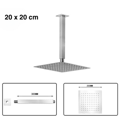 Chuveiro de Teto Square Inox