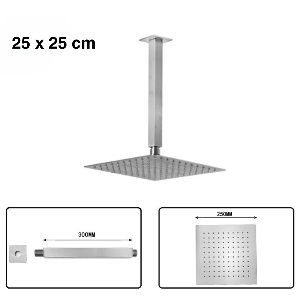 Chuveiro de Teto Square Inox