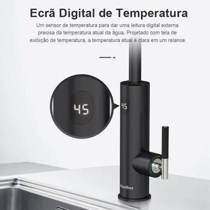 Aqueça Bem: Torneira Elétrica 3200W - Instantânea Digital Cozinha027 Vitrine das Torneiras 