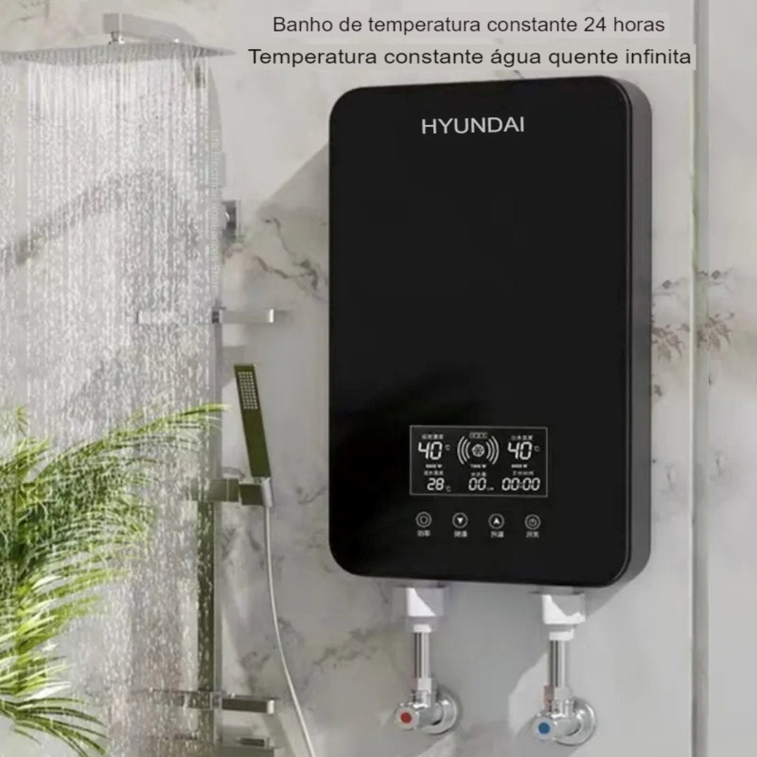 Aquecedor Elétrico Inteligente Instantâneo PowerHeat 8000W - Controle Touch com 3 Velocidades e Eficiência IPX4 Acessório005 Vitrine das Torneiras 