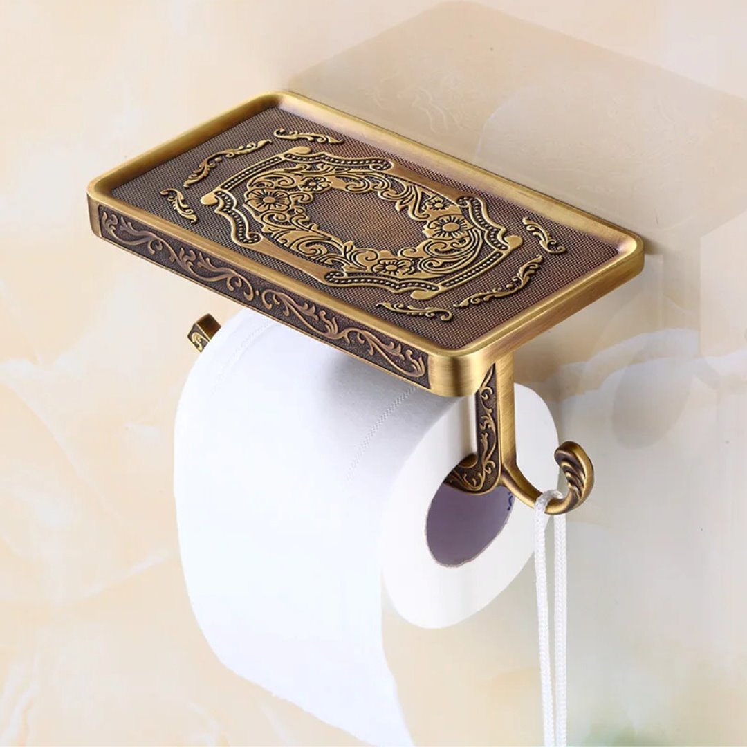 Suporte Vintage de Papel Higiênico banheiro24 Vitrine das Torneiras 