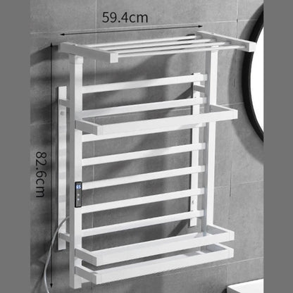 Toalheiro Termostático com Aquecedor 12 Andares com Display 220V - Branco Toalheiro008 Vitrine das Torneiras 